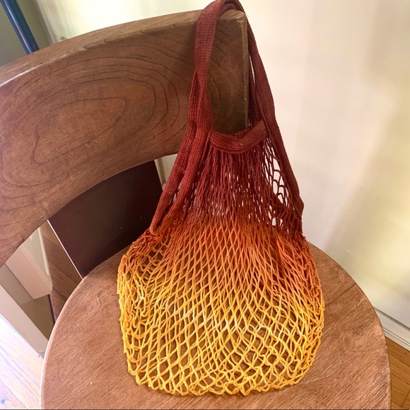 fire monkey Handbags - ✨HAND TIE DYED FRENCH MARKET STRING NET BAG✨